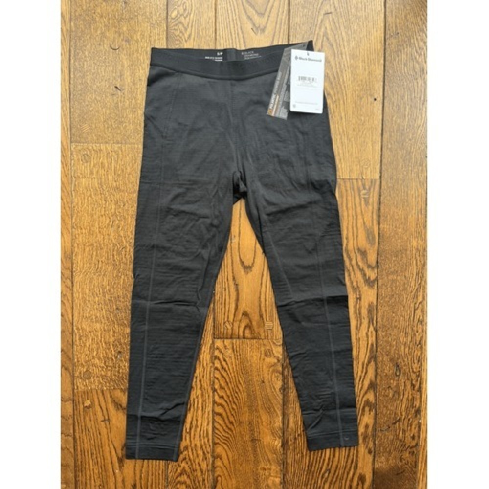 Black Diamond Women's Coefficient Lt Bottom Pants Black Size Small Slim Fit